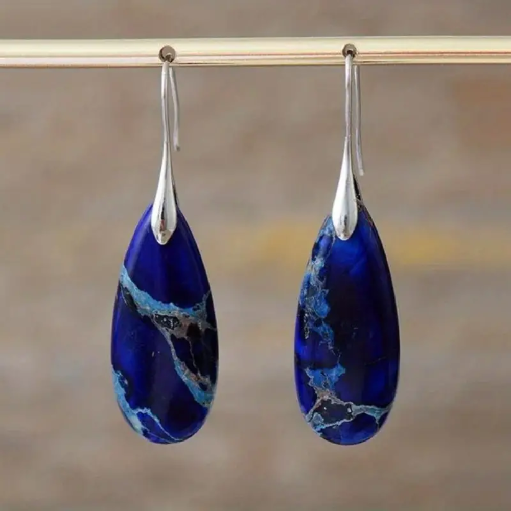 Earrings Juliana's Imperial - Natural Stone Imperial Drop