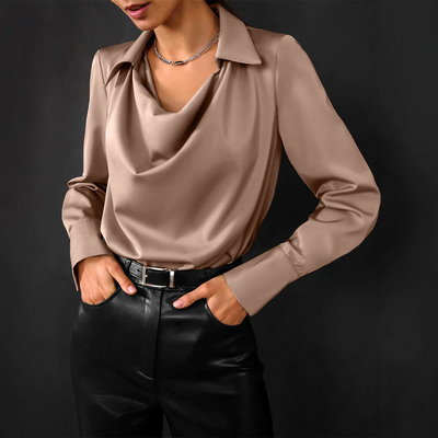 Yasmin | Cowl Neck Blouse