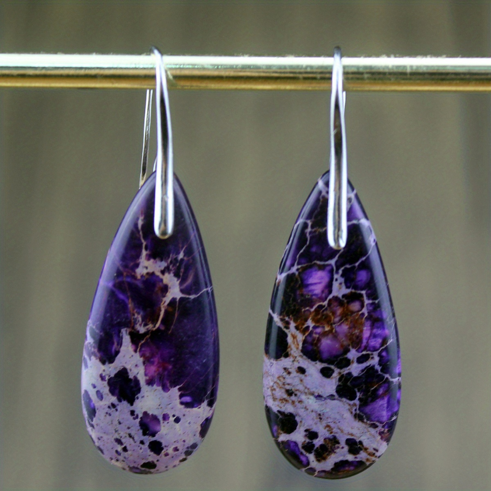 Earrings Juliana's Imperial - Natural Stone Imperial Drop