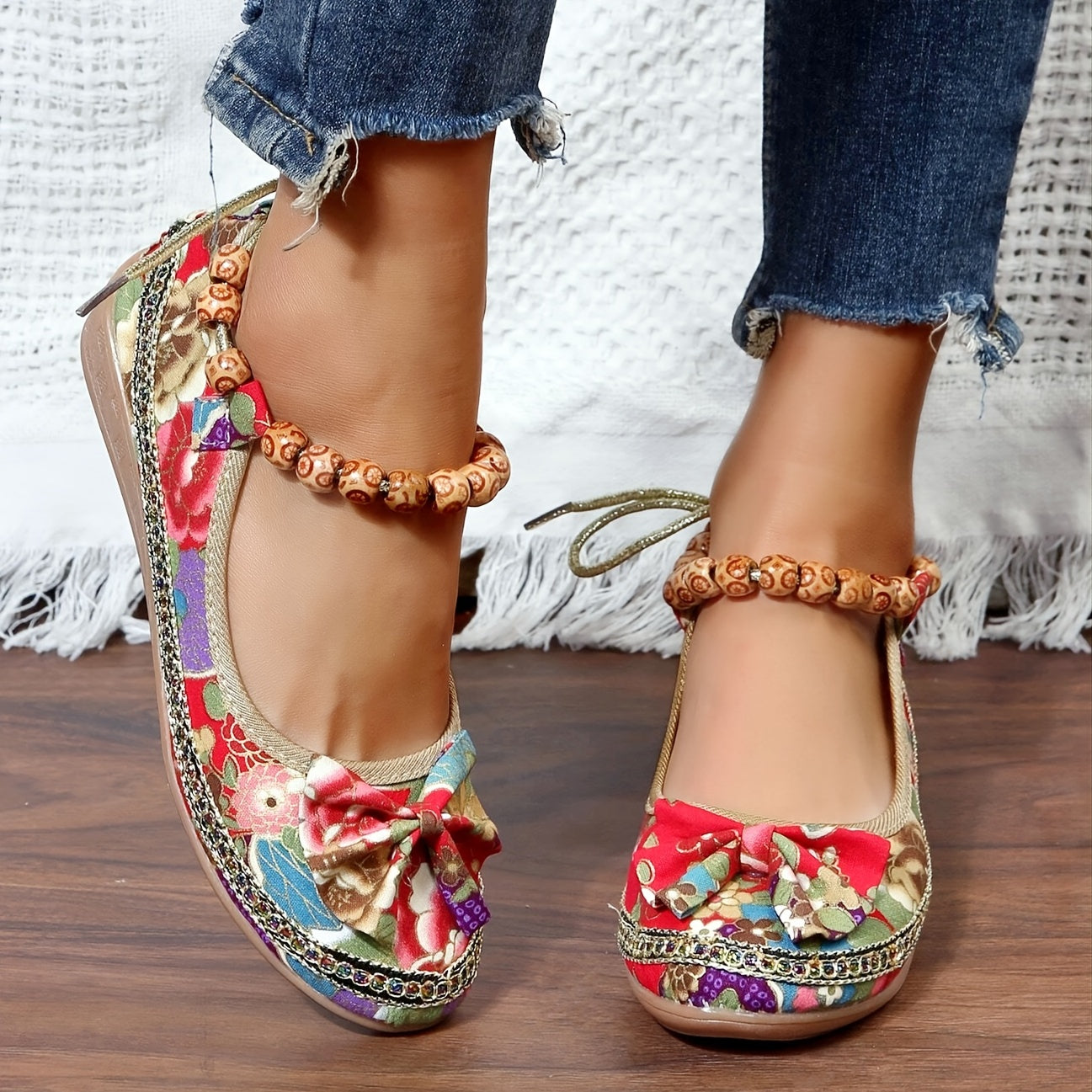 Phoebe | Orthopedic Trendy Women's Shoes with Floral Print