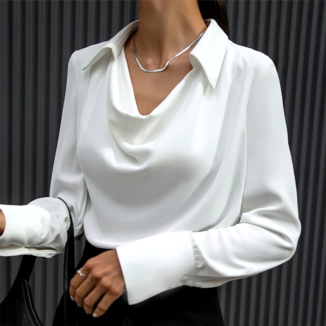 Yasmin | Cowl Neck Blouse
