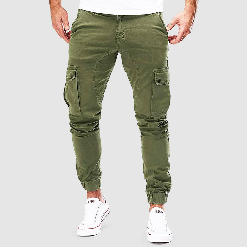 Wesle | Sporty Slim Cargo Pants