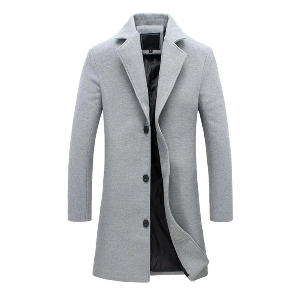 Josiah | Long Classy Jacket for Men