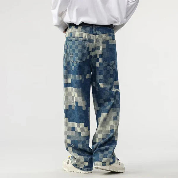 Heres Stylish Pixelated Jeans