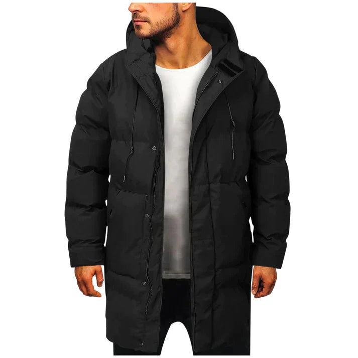 Archie | Long Trendy Puffer Jacket for Men (early winter discount)
