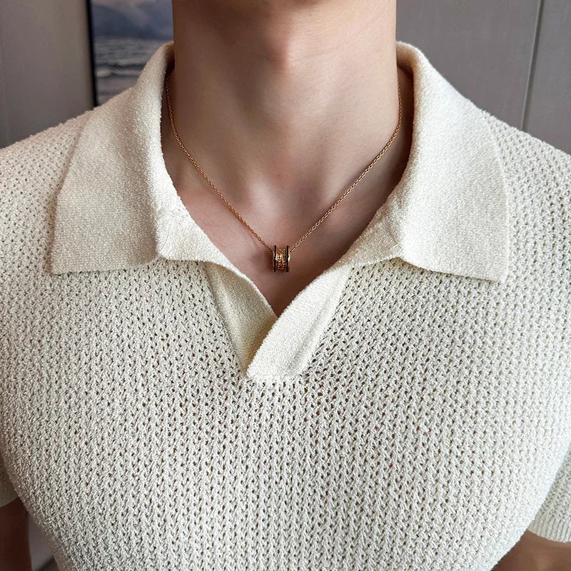 Jeremy | Men's V-Neck Polo Shirt