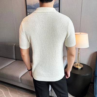 Jeremy | Men's V-Neck Polo Shirt