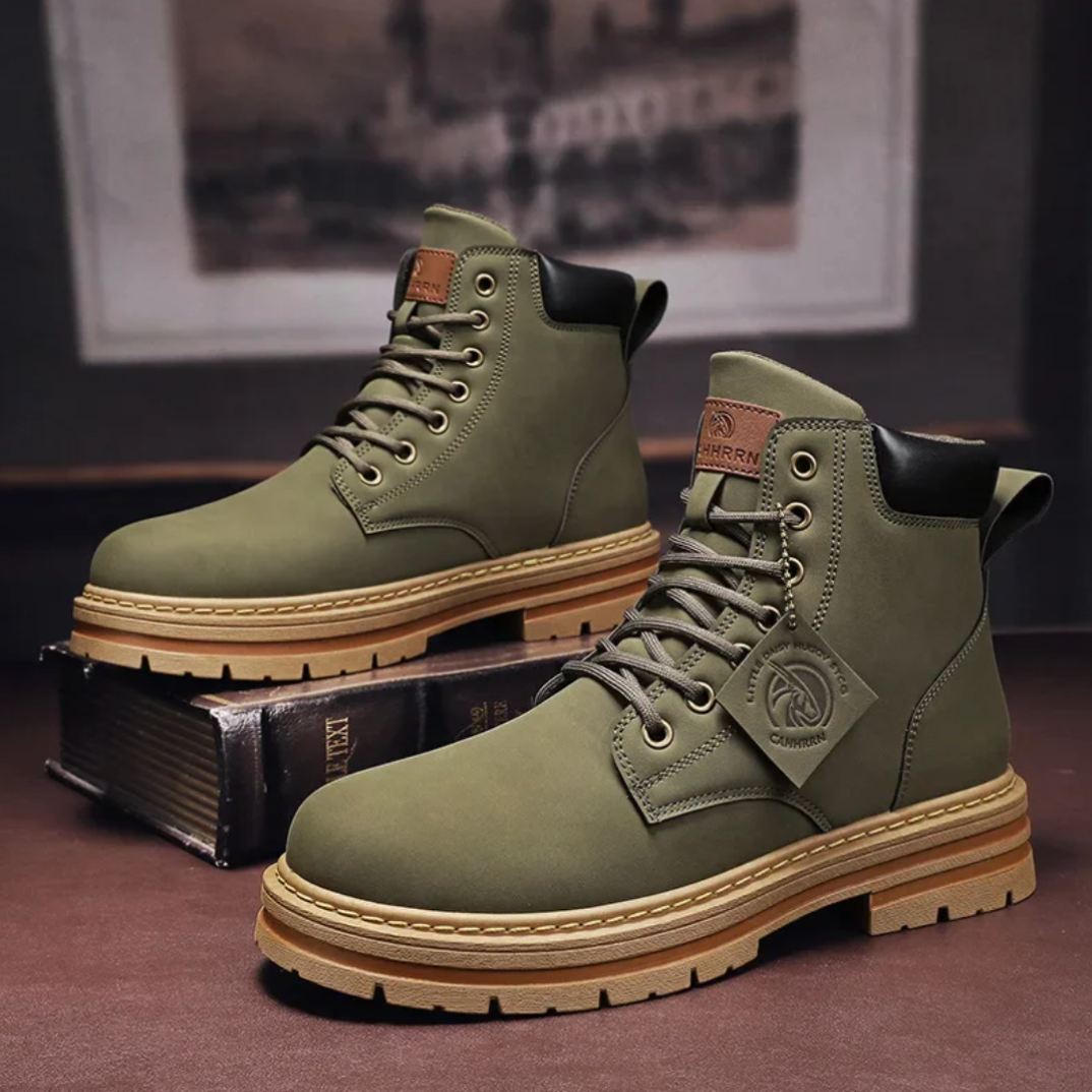 Cas | Comfortable Veteran Boots with Foot Support for Men