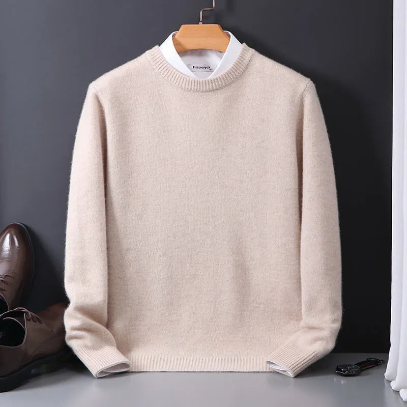 Jacob | Solid Cashmere Pullover