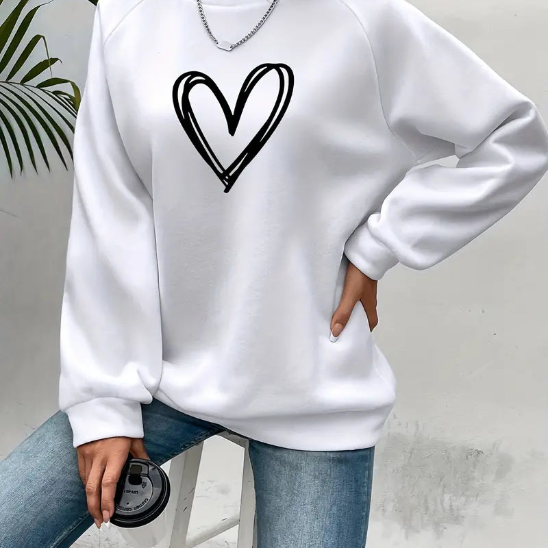 Grace | Casual Long Sleeve Sweater with Round Neck