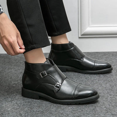 Jacob | Double Monk Strap Boots