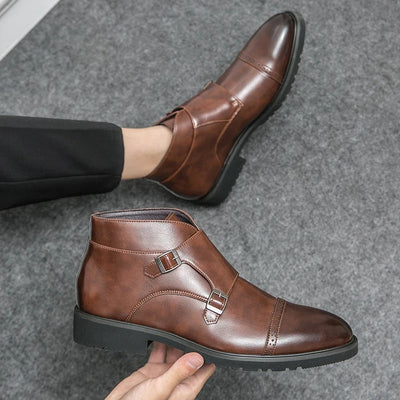 Jacob | Double Monk Strap Boots