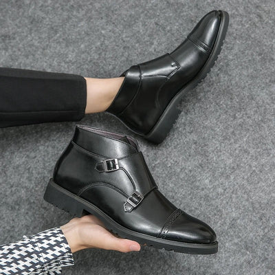 Jacob | Double Monk Strap Boots