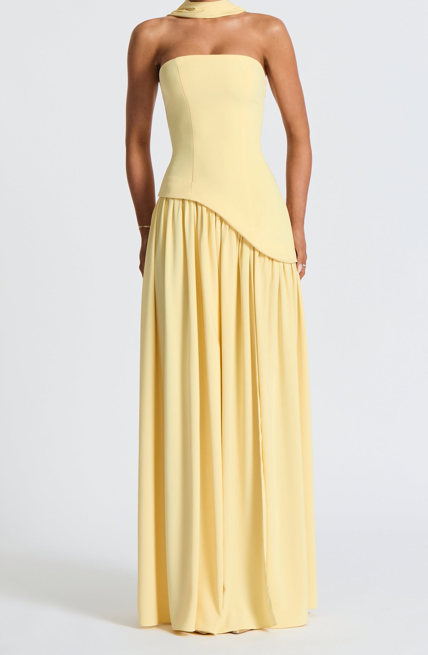Maliyah Maxi Dress - Lemon