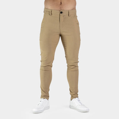 Teo Stylish Modern Beige Pants
