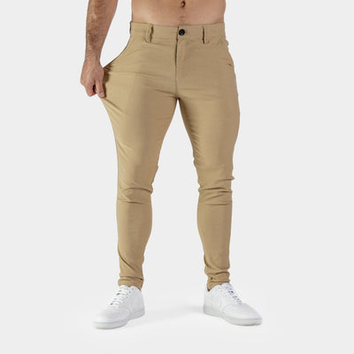 Teo Stylish Modern Beige Pants