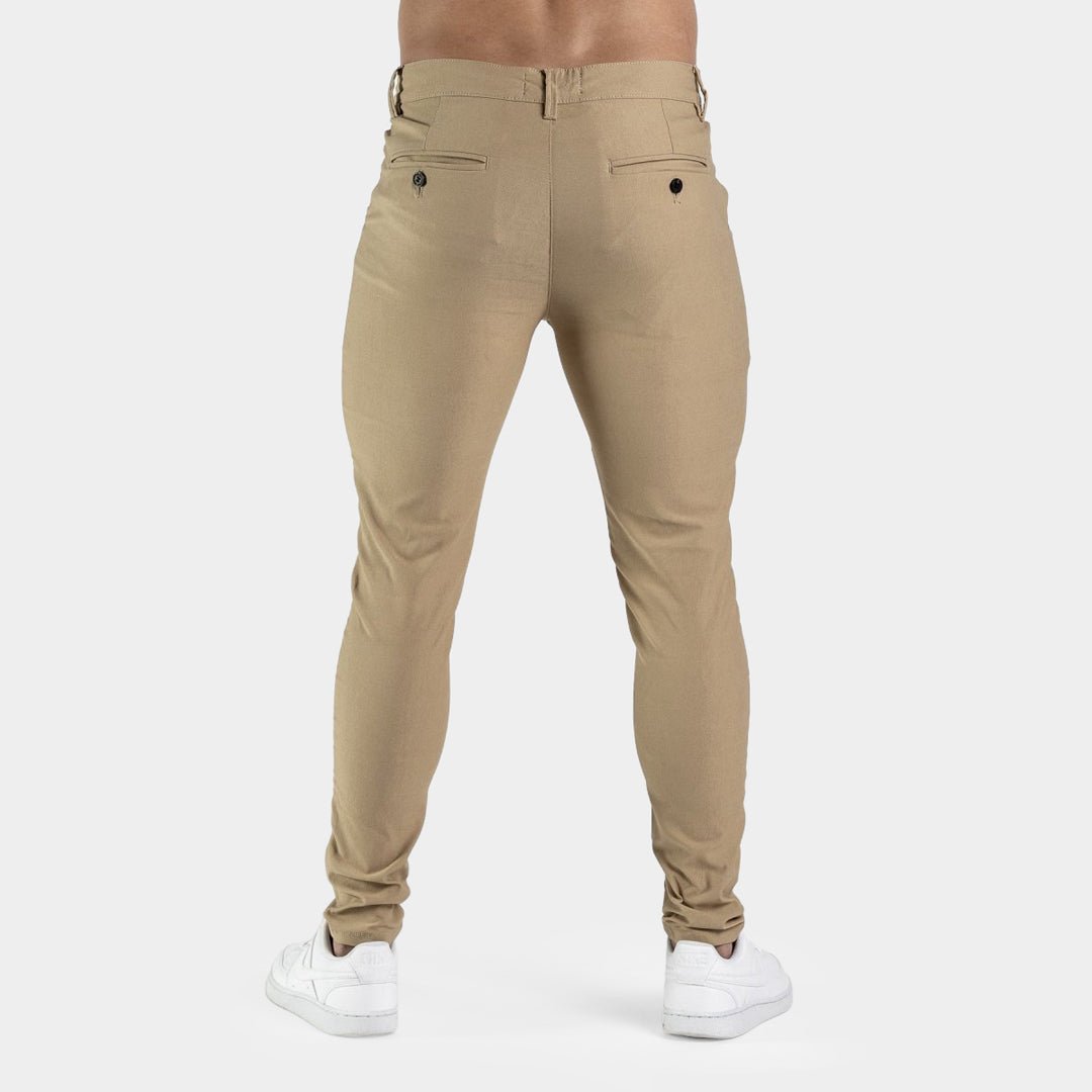 Teo Stylish Modern Beige Pants